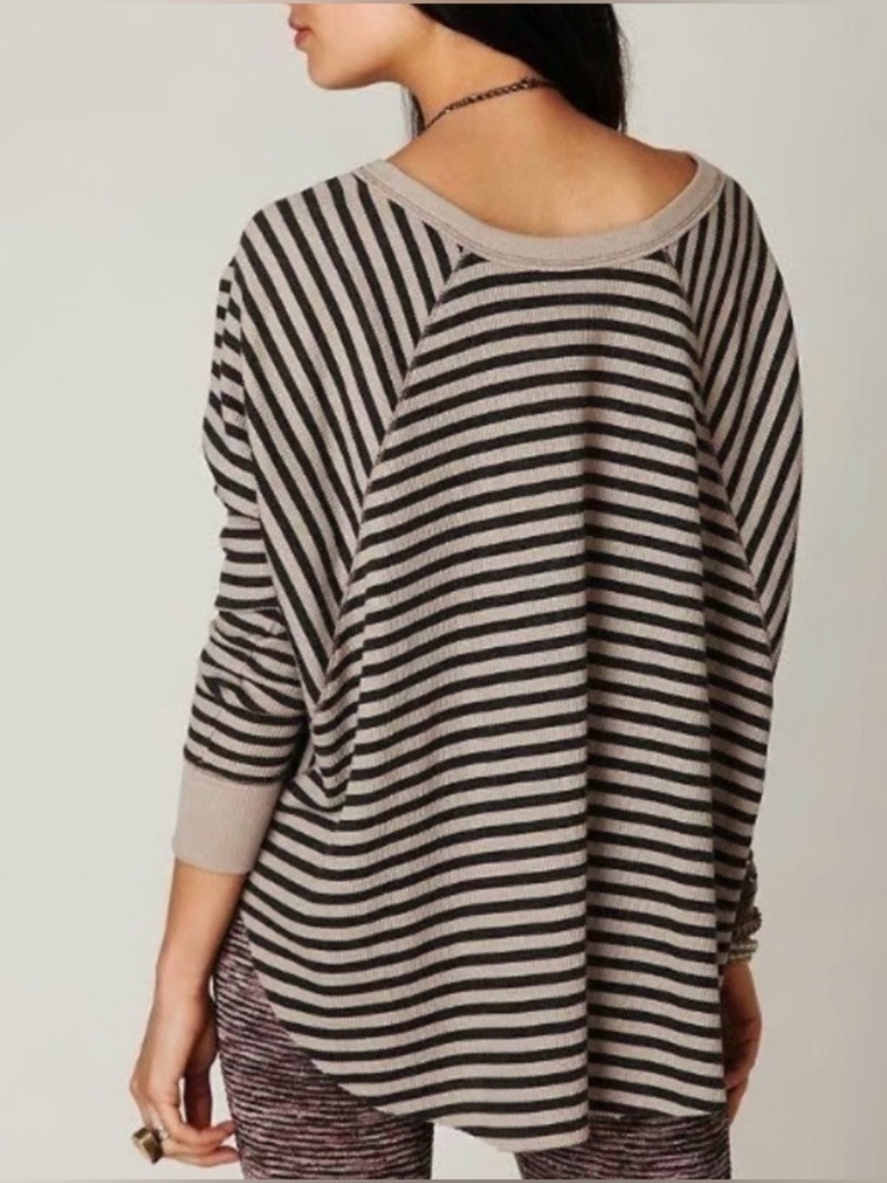 We The Free Love Bug Striped Thermal - Picture 2 of 7
